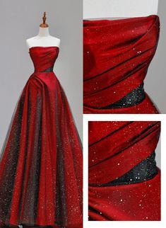 Red Satin Prom Dress, Red Long Prom Dress, Dress Red Long, Party Dress Red, Long Party Dress, 파티 드레스, Prom Dress Inspiration, Pretty Prom Dresses, فستان سهرة