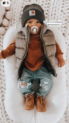 Baby Boy Fall Outfits, Boys Winter Clothes, Baby Boy Winter Outfits, Baby Boy Outfits Swag, Idee Babyshower, Boys Fall Outfits, Baby Swag