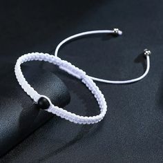 White turquoise black frosted bracelet, simple bracelet for male and female couples and friends : Color: as the picture shows, (Due to the difference between different monitors, the picture may have slight color difference. please make sure you do not mind before ordering, Thank you!) Package weight: 10g Package size: 10x7x1cm,(Please allow 1-3mm error due to manual measurement. please make sure you do not mind before ordering.) W800h Long Diamond Earrings Comfy Earrings for Sleeping Wedding Hoo Earrings Boys, Yarn Earrings, Long Diamond Earrings, Denim Earrings, Bracelets For Boyfriend, Work Necklaces, Bff Bracelets, Lovers Bracelet, Valentine Gifts For Girlfriend