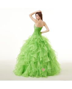 Shop affordable sequined organza formal long quinceanera dress online. Free Shipping and Custom-made. Pro since 2009. Green Princess Tulle Quinceanera Dress, Green Princess Quinceanera Dress For Party, Fitted Quinceanera Dress For Prom Season Homecoming, Fitted Quinceanera Dress For Homecoming And Prom Season, Elegant Quinceanera Dress With Fitted Bodice For Homecoming, Green Ball Gown Quinceanera Dress For Prom Season, Green Ball Gown For Prom Season Quinceanera, Organza Quinceanera Dress With Ruffles, Quinceanera Ruffle Dress For Prom Season Pageant