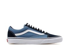 PRICES MAY VARY. Fabric: Canvas Rubber sole Suede trim, Padded tongue and lining, Signature side stripe Lace-up closure Round toe An all-time Vans classic, these Old Skool sneakers mix suede and canvas at the upper and are accented with signature stripes. Track Shoes, Fabric Canvas, Blue Fits, Unisex Shoes, Synthetic Rubber, Vans Classic, Mens Vans, Vans Old Skool, Sport Sneakers