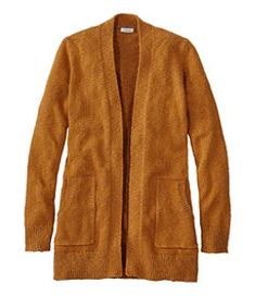 #LLBean: Women's Cotton Ragg Sweater, Open Cardigan Outfit Info, Waffle Sweater, Cocoon Cardigan, Cardigan Sweaters, Linen Sweater, Short Cardigan, British Monarchy, Open Cardigan Sweater, Autumn Style