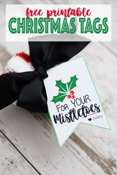 free printable christmas tags for your misters or candy canes with the text, free printable christmas tags for your misters