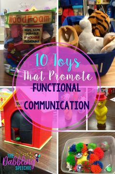 Functional Words Speech Therapy, Functional Play Activities, Functional Play, Early Intervention Activities, Toddler Speech, Preschool Speech Therapy, School Speech Therapy, Preschool Language