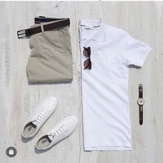 Capsule Wardrobe Men, White Shirt Outfit, Mens Outdoor Fashion, Outfit Informal, Stylish Men Wear, Trendy Boy Outfits, Classy Outfits Men, Mens Casual Outfits Summer