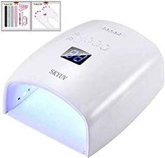 Upgraded Rechargeable UV LED Gel Nail Lamp Dryer, SKYUV Gel Nail Lamps with 30 Whitening LEDs, 5 Timer Setting Nail Light Curing Lamp for gel and regular polish, Manicure Tools Popular Nail Art Design ** Continue to the product at the image link. (This is an affiliate link) #foothandnailcare Light Nail Polish, Popular Nail Art, Polish Manicure, Uv Nails