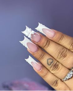 #summernails 🤍✨️ Glamorous Nails, Nails Inspo, Nail Tech, Nails Ideas, Long Nails, Summer Nails, New Style, Nail Inspo, Nail Ideas