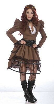 SteamPunk Cosplay Victorian Vicky Women's Costume Up to Size 14/16 NEW SEALED | eBay Victorian Halloween Costume, Steampunk Womens Costume, Halloween Costume Girl, Steampunk Mode, Moda Steampunk, Victorian Halloween, Gothic Mode, Mode Steampunk, Steampunk Halloween