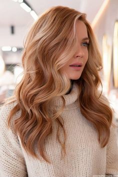 12 Stunning Blonde Hair Shades You Need In Your Life Right Now. 5 Honey Strawberry Blonde Hair, Honeycomb Blonde, Subtle Strawberry Blonde, Best Hair Color Ideas, Blonde Ideas, The Best Hair Color, Light Auburn Hair, Hair Dye Removal, Which Hair Colour