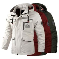 Specifications: 100% Brand new and high quality. Size:M,L,XL,XXL,3XL,4XL Color: white,black,army green,wine red Material: Polyester Sleeve length:long sleeve Neckline:hooded Pattern:solid color Season:winter Garment:Hand washing or machine washing,line dry. Package:1 pcs men coat (Other Accessories are not included) Note:  1.Due to the light and screen difference, the item's color may be slightly different from the pictures. Please understand.  2.Please allow 2-3% error due to manual measurement.Please make sure you don’t mind before you bid. 3.Size doesn’t fit all.Please carefully check size chart and select the size based on your real size. Faux Fur Hoodie, Men Coat, Mens Outdoor Jackets, Tutorials Drawing, Black Army, Color Season, Hooded Jacket Men, Washing Line, Jacket Hoodie