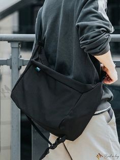 Bird in Bag - Multi-Functional Outdoor Leisure Bag With Large Capacity Big Messenger Bag, Trend Bags, Men Shoulder Bag, Stylish Leather Bags, Casual Crossbody Bag, Black Crossbody Bag, Adjustable Bag, Commuter Bag, Outdoor Leisure