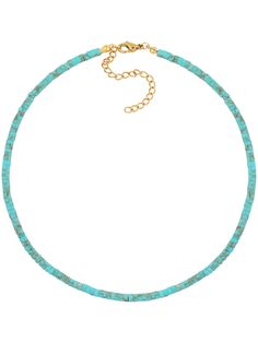 PRICES MAY VARY. BOHO HIPPIE CREATED-TURQUOISE BLUE CRYSTAL CHOKER NECKLACE: This Created-turquoise blue choker is your go-to accessory for adding a pop of color and style to any summer outfit. It looks great with tank tops, dresses, shirts, and blouses, making it ideal for birthday celebrations, vacations, beach days, and everyday wear MATERIALS: Meticulously crafted from high-quality stainless steel and natural crystal SIZE: Choker length is 15.7 inches, extender chain 2 inches PERFECT Y2K BOH Blue Beaded Necklaces With Lobster Clasp For Festival, Blue Beaded Necklace For Festival With Lobster Clasp, Gold Beaded Turquoise Necklace For Beach, Gold Turquoise Necklace With Round Beads For Beach, Turquoise Necklaces With Tiny Beads For Vacation, Turquoise Strand Necklace With Colorful Beads, Turquoise Necklace With Tiny Beads For Vacation, Turquoise Beaded Strand Jewelry, Turquoise Strand Jewelry For Festival