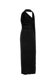 Black satin long dress Gender: WomenMaterial: EXTERIOR: 75% ACETATE 25% POLYESTERColor: BlackMade in: ITProduct ID: S359Y09XB7 BLACK*Import tax/duty will be calculated at checkout (If applicable) Black Satin Maxi Dress For Party, Black Maxi Satin Dress For Party, Black Maxi Length Satin Dress For Parties, Chic Floor-length Satin Dress For Formal Events, Chic Floor-length Satin Dress For Formal Occasions, Chic Formal Floor-length Satin Dress, Black Sleeveless Satin Evening Dress, Black Sleeveless Satin Dress For Gala, Formal Satin Maxi Dress