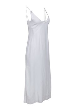 Indulge in effortless elegance with the Dion Lee’s slip dress. Its captivating allure combines summer whites and a timeless silhouette, making it the perfect ensemble for a romantic vacation dinner. With its graceful lines hugging your curves and a hint of playful allure in each step, this dress speaks for itself, all you need is simple jewelry and sandal heels! Size 4 Shell 76% Acetate, 21% Viscose, 3% Elastane Lining 100% Polyester Invisible zipper back Strappy sleeveless detail with triangle Vacation Dinner, Romantic Vacations, Sandal Heels, Dion Lee, Dreamy Dress, Effortless Elegance, Dressy Outfits, Simple Jewelry, White Summer