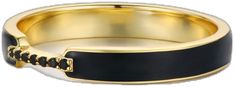 Minimalist Yellow Gold Enamel Ring For Formal Occasions, Classic Black Enamel Ring For Gift, Elegant Black Enamel Diamond Ring, Elegant Formal Enamel Ring, Everyday Elegant Enamel Ring, Classic Black Enamel Round Ring, Classic Gold Enamel Ring For Formal Occasions, Elegant Black Enamel Anniversary Ring, Classic Black Enamel Bangle