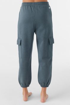 O'Neill Girl's Fleece Pull-on Pants 11 1/2" Rise 22" Inseam Length Encased Elastic Waist and Hem Cargo Patch Pockets 80% Cotton, 20% Polyester Fleece | O'Neill Girl's Demna Cargo Fleece Pants in Washed Slate, Size XL, Polyester Cozy Fit Sweats With Pockets, Cozy Fit Fleece Sweatpants With Pockets, Comfortable Bottoms With Pockets And Cozy Fit, Blue Joggers With Pockets For Fall, Comfortable Bottoms With Pockets, Comfortable Cozy Fit Sweats With Pockets, Sporty Cozy Fit Sweats With Pockets, Sporty Sweats With Pockets And Cozy Fit, Fleece Bottoms With Pockets For Loungewear