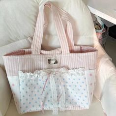 TAVIMART - Patchwork Contrast Color Striped Women's Handbags Kawaii Bow Lace Dot Shoulder Underarm Bag Fashion Chic Y2k Aesthetic Tote Bags Handbag Aesthetic, Y2k Handbag, Chic Y2k, Boho Tote Bag, Underarm Bag, Cute Tote Bags, Baby Socks, Leather Shoes Men