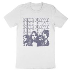 Show off your style and love for classic rock with a new Pink Floyd band tee. This Pink Floyd Repeating Short-Sleeve T-Shirt features a crew neck and is made of 100% cotton to ensure all-day comfort. Short-sleeve crew neck Pink Floyd Repeating music tee Made from 100% cotton for all-day comfort Machine washable Band Logo T-shirt For Music Festivals, Crew Neck, Band Logo T-shirt For Music Festivals With Crew Neck, Band Logo Crew Neck T-shirt For Music Festivals, Crew Neck T-shirt With Band Logo For Music Festivals, Rock And Roll Screen Print Crew Neck T-shirt, Rock And Roll Crew Neck T-shirt With Screen Print, Unisex Band Logo T-shirt Crew Neck, Band Logo T-shirt With Crew Neck, Band Logo Crew Neck T-shirt