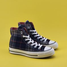 Unisex Converse Chuck Taylor All Star 70 High Plaid Pack 162406c Features: Style #: 162406c Gender: Unisex Us Size: Mens 3.5 / Womens 5.5 Color: Black/ Upper Material: Textile Lining: Textile Outsole: Rubber Sku: 9498 New With Box, No Lid Fall Converse Lace-up Sneakers, Sporty Converse High-top Sneakers For Fall, Converse Sporty Fall Sneakers, Fall Converse Sporty Sneakers, Fall Converse Sneakers, Fall Season Sporty Converse Sneakers, Fall Sporty Converse Sneakers, Fall Low-top Sneakers With Rubber Toe Cap, Casual Converse Sneakers For Fall