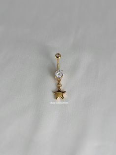 - 14g - 10mm bar - Water resistant - Surgical steel bar - Stainless steel star charm - Will not rust or tarnish Celestial Stars, Bellybutton Piercings, Belly Button Piercing Jewelry, Belly Piercing Jewelry, Belly Button Jewelry, Jewellery Art, Dangle Belly Rings, Belly Jewelry, Navel Piercing