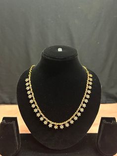 sizes in terms of height and weight are mentioned in grams and inches in the photo Festive Gold Necklace With Round Shape, Traditional Dual-tone Necklaces, Gold Plated Gold Necklaces For Festive Occasions, Gold Temple Jewelry Necklaces For Celebration, Gold Long Necklace For Celebration, Festive Gold Plated Long Necklace, Festive Gold Plated Gold Necklace, Gold Temple Jewelry Necklace For Celebration, Long Gold Necklace For Celebration