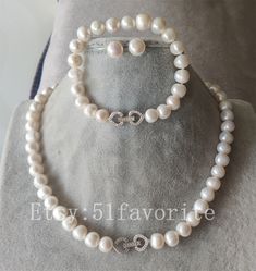 Jewelry: fresh water pear, genuine cultured pearl Color: white Grade: A have natural blemish and growth rings as photos Size: 9-9.5mm; off round Length: necklace offer different length. Bracelet about 7.5-8 inch! Handwork: knotted between every 2 pearl bead Metal: alloy Shipping: I will send out your order in 1-5 business days. Usually will take about 25-50 business days. As seller, I really hope you will receive your parcel the earlier the better. Best regards! Wedding Girl, Pearl Heart, Length Necklace, Bridesmaid Wedding, Real Pearls, Girls Gift, Pearl Set, Heart Love, Pearl Color