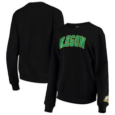 When your lucky game day tee just isn't enough on a cool day, snag this Oregon Ducks Campanile pullover sweatshirt from Colosseum! This trendy extra layer will easily upgrade your passionate look, as it shows off bold lettering on the chest to ensure your Oregon Ducks fandom is undeniable. Whenever the weather calls for some extra coverage, this should be the first thing you grab. Collegiate Fan Gear Tops For Winter, Varsity Crew Top For Fan Gear, Collegiate Style Winter Fan Gear Tops, Collegiate Winter Tops For Fan Gear, Team-colored Tops With Ribbed Cuffs For Fan Gear, Fan Gear Tops With Ribbed Cuffs, Collegiate Hoodie With Team Logo And Crew Neck, Collegiate Crew Neck Hoodie With Team Logo, Game Day Crew Top With Team Logo