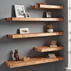 10 FAQs About Floating Shelves Q: "What makes floating wooden shelves a great addition to home decor?" A: Floating wooden shelves provide a versatile and stylish solution for home decor by offering functional storage without sacrificing aesthetics. They can showcase decor items, books, and collectibles, enhancing the overall look of any room.  Q: "How can white floating shelves contribute to a clean and stylish interior?" A: White floating shelves contribute to a clean and stylish interior by adding a sense of lightness and simplicity. They create a neutral backdrop for displaying colorful items, making the space visually appealing.  Q: "In what ways can floating bookshelves be utilized for both storage and display purposes?" A: Floating bookshelves are excellent for storage and display. T Floating Shelves Angled Wall, Hanging Shelves Wood, Floating Shelves Different Lengths, Wood Office Shelves, Floating Shelves For Corner Wall, Thick Wood Shelves Living Room, Cool Floating Shelf, Offset Wall Shelves, Floating Wood Shelves Office