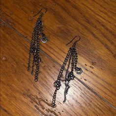 Gun Metal (Colored) Bolt, Dangling Earrings. New! Impulse Buy. A Little On The Heavy Side But These Are Some Beauties Just Never Worn Bolt Earrings, Dangling Earrings, Earrings Color, Cemetery, Dangle Earrings, Jewelry Earrings, Women Jewelry, Women Shopping, Beauty