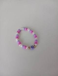 These are some cutesy purple/ violet themed clay bead bracelets that are the perfect thing to wear if you want to add some brightness to your outfit! These are stretchable, so they will fit most kids/ older kids and adults wrists comfortably. Please make sure not to overstretch the bracelets as they only stretch so far and could easily snap in half! Sizing: All of these bracelets are 17-18cm long. Purple Heart Beaded Bracelets, Purple Friendship Bracelets With Colorful Beads, Adjustable Purple Beaded Bracelets With Heart Beads, Trendy Purple Jewelry With Spacer Beads, Trendy Purple Jewelry With Heart Beads, Purple Heart Beads Stretch Bracelet, Purple Beaded Bracelets With Heart Beads For Gifts, Trendy Purple Friendship Bracelets With Colorful Beads, Purple Letter Beads For Jewelry Making