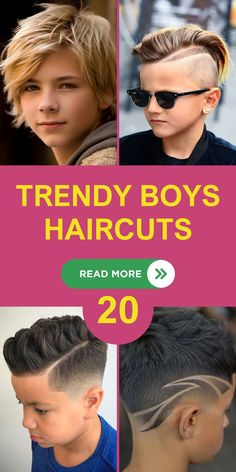 Transform Your Look with Trendy Boys Haircuts - Elevate your style with trendy boys haircuts that are both stylish and versatile. Whether it's a short, crisp haircut or a longer, more dramatic style, these cuts are perfect for any hair type. Curly-haired individuals can find styles that enhance their texture, while those with straight hair have numerous sleek options. Long on top haircuts and long bobs are especially popular among teens and kids. Boys Haircuts 10-12, Hair Cut For Boys Age 11, 2025 Boys Haircuts, Boy Hairstyles 2024 Trends, Llama Haircut Boy, Boys Trending Haircuts 2024, Hairstyles For Teen Boys 2024, Boys Haircut 8-10, Boy Hairstyles Long On Top