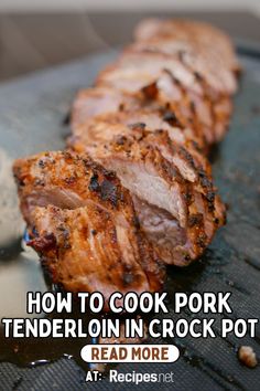 how to cook pork tenderion in crock pot read more at recipent com