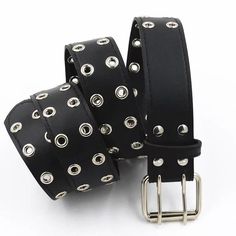 🔥 Level up your style game with our Unisex Punk Streetwear Wide Synthetic Leather Double Holes Adjustable Belts! 💯 Featuring edgy double holes and adjustable fit, these belts are a must-have for any streetwear lover. 💪 Grab yours now for only $47.95. 💸 Don't miss out! ⚡️ #streetwear #punkstyle #fashionforward #beltlove #edgyaccessories #unisexfashion #syntheticleather #getthebelt #trendy # Punk Streetwear, Edgy Accessories, Estilo Punk, Womens Workout Outfits, Metal Pins, Wide Belt, Dark Fashion, Adjustable Belt, Artificial Leather