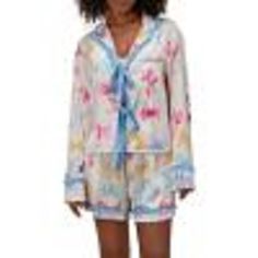 PRICES MAY VARY. ❀ Material: Cute floral 2 piece lounge set, silk pj set, y2k nightwear, made of soft, breathable, lightweight polyester fabric, makes you sleep and leisure very comfortable. ❀ Design: Trendy cartoon sleepwear, kawaii pjs, teen pajamas, shorts pajama set, floral print lounge pajamas set, two piece sets for women shorts, cute womens pajamas, champagne pajama set, sweet bow bottles lounge sets, short sleeve shorts pjs. You will Fall in love with dopamine sweet pajamas！ ❀Occasion: Y Teen Pajamas, Kawaii Pjs, Shorts Pjs, Silk Pj Set, Pajamas Shorts, Y2k Cute, Womens Pajamas, Lingerie Party, Women Y2k