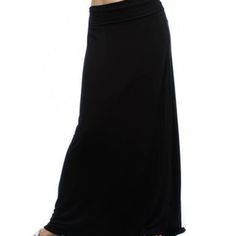 Nwt Black Maxi Skirt With Side Pockets. 100% Rayon Size Xl But Fits More Like A 1x. Casual Black Full-length Skirt, Casual Full-length Black Skirt, Black Stretch Maxi Skirt With Elastic Waistband, Versatile Fitted Black Maxi Skirt, Versatile Black Skirt Bottoms, Black Midi Skirt Versatile Bottoms, Versatile Black Midi Skirt, Versatile Black Long Skirt, Black Versatile Midi Skirt