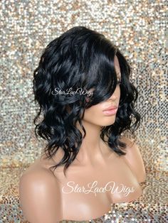 Older Hair, Bangs Wavy, Bob Hair Color, Bob Wig With Bangs, Flexi Rods, Hair Mistakes, Angled Bob, Cap Style, Bob Hair