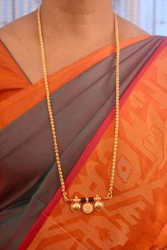 Magal Sutra Design Gold Latest Long, Magalasutra Designs Gold Simple, Gold Thali Chain Designs For Women, Gold Chain Mangalsutra Designs, Vati Mangalsutra Designs, Coral Mangalsutra, Mangalsutra Designs Gold Traditional, Thali Designs, Necklace Set Indian Bridal Jewelry