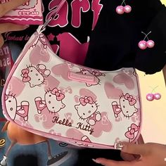 Size Guide: 24 x 17 x 7cm Hello Kitty Print Travel Shoulder Bag, Hello Kitty Print Rectangular Shoulder Bag Gift, Trendy Hello Kitty Tote Bag, Trendy Hello Kitty Print Tote Bag, Rectangular Hello Kitty Shoulder Bag For Travel, Rectangular Hello Kitty Shoulder Bag Gift, Rectangular Hello Kitty Print Shoulder Bag Gift, Hello Kitty Print Shoulder Bag For Travel, Trendy Hello Kitty Print Rectangular Shoulder Bag