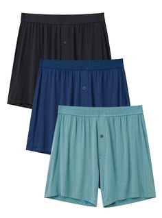 PRICES MAY VARY. COMFY MEN'S BOXER SHORTS - It is four-way stretch, naturally breathable, moisture-wicking and lightweight, keep you cool and dry all day. STRETCHY NO ROLL WAISTBAND - Mens boxers with perfect soft stretchy durable waistband. The men's boxer shorts with tagless design, so nothing to itch or bother you. FUNCTIONAL BUTTON FLY - Button-fly closure boxers for men. The mens boxers are designed to meet all your needs, making it easy to answer nature's call. IDEA GIFT FOR MEN - The mens