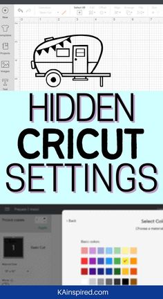 HIDDEN CRICUT SETTINGS Cricut 101 For Beginners, Cricut How To Use, How To Cricut How To Use, Cricut Create Machine, Fun Things To Make With Cricut, Easy Cricut Designs, Cricut Expression 2 Projects, Crichton Explore 3, Cricut Maker 3 Hacks