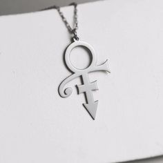 3 Inch 925 Sterling Silver Prince Necklace Love Symbol of Man - Etsy Prince Symbol, Family Bracelets, Love Symbol, Trending Jewelry, Rock Necklace, Love Logo, Symbol Necklace, Necklace Love, Jewelry Minimalist