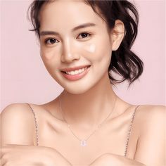 Description:Chic Pink Crystal Bowknot Heart Necklace Specifications:Material: cubic zirconia. copper. silver. rhinestone Colors: SilverSize: 40 cm + 5 cm extWeight: 4.6 g/pcs Features & Details:Material: This heart necklace is made of...