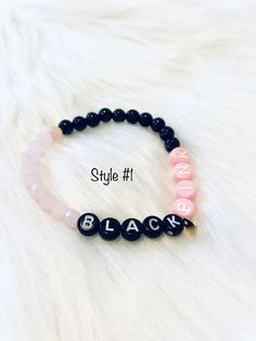 BLACKPINK Bracelet - Etsy Blackpink Bracelet, Apple Watch Bands Fashion, Black Pink Kpop, Braided Bracelets, Apple Watch Bands, Friendship Bracelets, Watch Bands, Apple Watch, Jewelry Bracelets