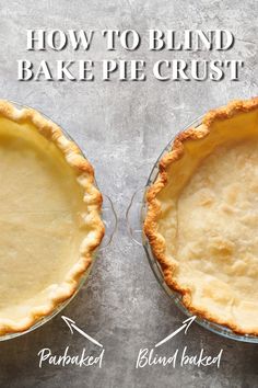 what size butter for pie crust?