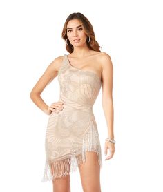 in stock Nude Short Dresses, Premier Dress, One Shoulder Cocktail Dress, Beaded Cocktail Dress, Catwalk Fashion, Perfect Prom Dress, Pageant Dresses, Luxury Dress, Butterfly Pattern