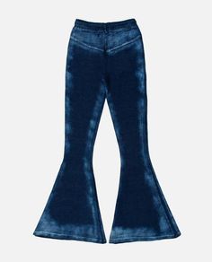 Los angeles-made ghost pocket flare pants from knorts in vintage indigo boast a textured ghost pocket. the exaggerated rear yoke frames and enhances visually. 95% cotton 5% lycra. Chef Pants, Knit Alpaca, Vintage Indigo, Denim Flares, Engineered Garments, Knit Pants, Denim Pant, Quilted Jacket, Designer Outfits Woman