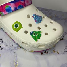 Sulley and Mike Crocs Charm, Charm Collection, Your Shoes, Prince Charming, Treat Yourself, Next Level, Clogs, Slides, Prince