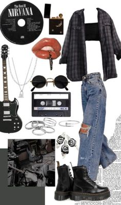 80s Fashion Party, Rock Star Outfit, Vestiti Edgy, Mode Grunge, Mode Tips, Fashion 80s, Pastel Outfit, Rock Outfit, Rock Outfits