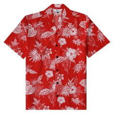 Alvish Hawaiian Shirts for Men with Tropical Flowers and Leaves Print - Alvish casual button down hawaiian Men's shirts are soft, bright & light Weight made from 100% polyester. - Mens beach shirts are made to be relaxed fit with short sleeves, side cut and spread camp collar. - Beach shirts for men are perfectly designed for tourist vacation at beach, island, cruise, camp, pool, beach wedding, tropical or summer holiday. - With Alvish mens hawaiian shirts add cool, ugly, weird, funny, cuban, hi Beach Shirts For Men, Beach Wedding Tropical, Mens Beach Shirts, Christmas Cruise, Hawaiian Men, Mens Beach, Wedding Tropical, Weird Funny, Ugly Christmas Shirts