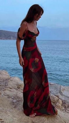 Hipster Dress, Vacation Maxi Dress, Indie Dresses, Long Summer Dresses Maxi, Long Dresses Elegant, Maxi Sundress, Club Party Dresses, Floral Sundress, Maxi Robes